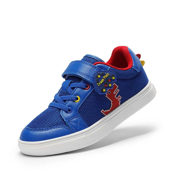 [Storybook Rainbow] Kids Breathable Fun Design Sneakers - ROYAL BLUE -  0